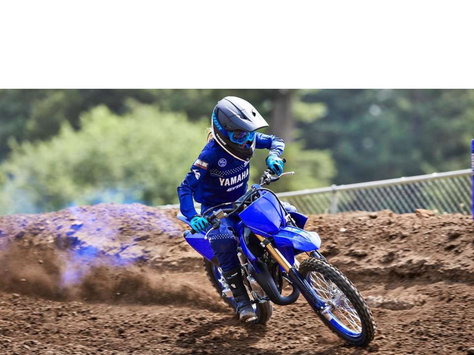 Мотоцикл YAMAHA YZ85LW (Icon Blue) 2024